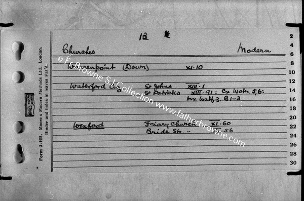 FR BROWNES INDEX